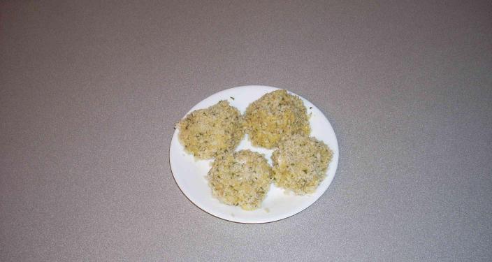 uncooked breaded crabcakes